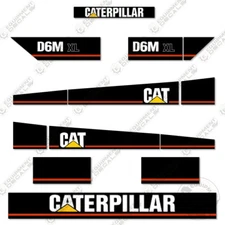 Fits Caterpillar D6M xl Decal kit - Bulldozer Decals - 7 Year Vinyl Reproduction