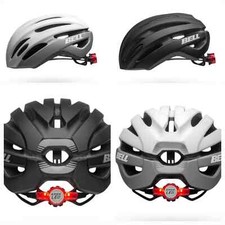 Casco bici strada Bell Avenue LED opaco/bianco lucido/nero. Unisize 54-61 cm.