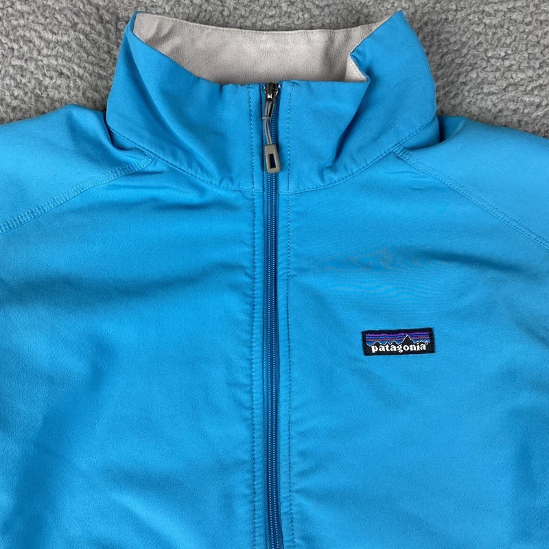 patagonia simple guide fleece softshell wind resistant jacket