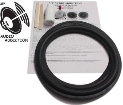 FOAM SPEAKER SURROUND REPAIR KIT FOR JBL Decade L-26, L-36 10'' Woofer !!!!!!!!