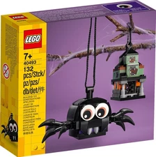 LEGO ~ 40493 ~ SEASONAL ~ SPIDER & HAUNTED HOUSE PACK ~ NEW IN SEALED BOX