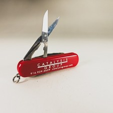 Navaja Suiza Wenger Esquire Roja 65mm Navaja de Bolsillo GRUPO DE CATÁLISIS Logo