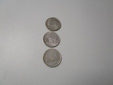 ITALIEN 3x 835er  Silberm�nze 500 Lire  1961 / 1967
