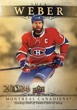 2025-26 Tim Hortons  SW-1 Shea Weber  HOF Class SSP  1:12000 packs