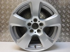 BMW E60 5 Series 2009 17 Inch Silver Star Spoke 243 Alloy Wheel Rim 7.5J 6777346