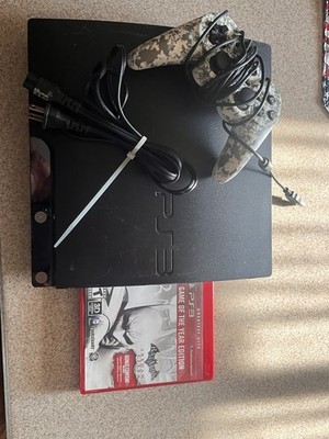Sony Playstation 3 PS3 Slim CECH 2501A Console Bundle Tested Working