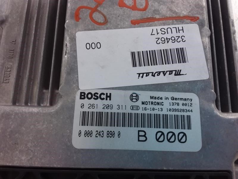 MASERATI GRANTURISMO 2017 Engine ECM 925731 ID # 326462