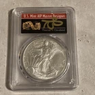 1996 Silver Eagle Coin PCGS MS70 Stunning Thomas Cleveland