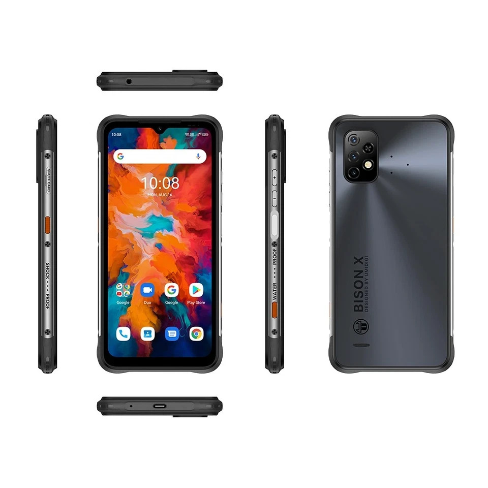 UMIDIGI BISON X10 4G+64GB IP68 Waterproof Unlocked Smartphone | eBay