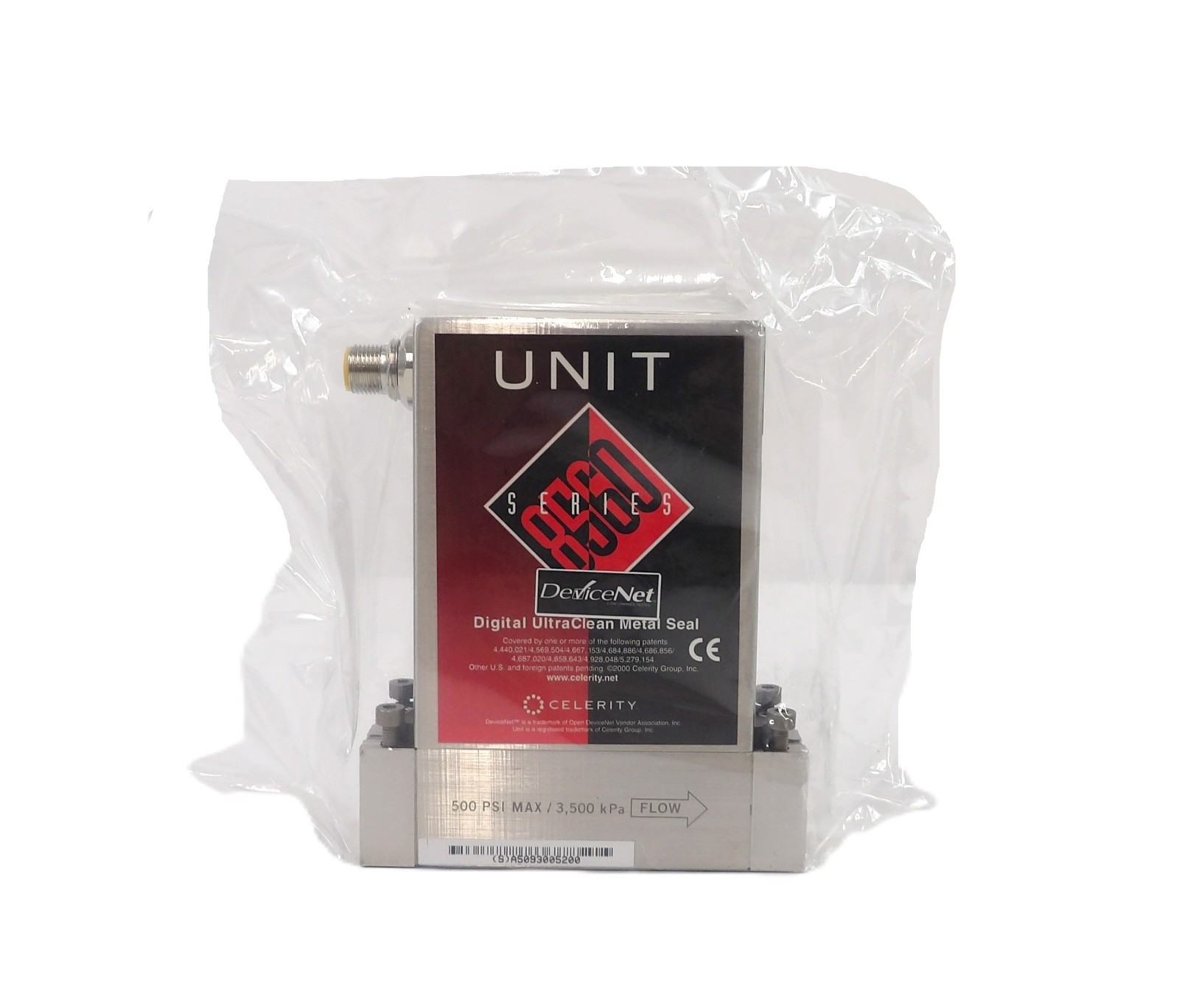 Celerity UNIT UFC-8565 Mass Flow Controller MFC AMAT 3030-12715 New Surplus