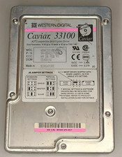 Western Digital Caviar 3.2 GB IDE 3.5" WDAC33100 Hard Drive - Warranty
