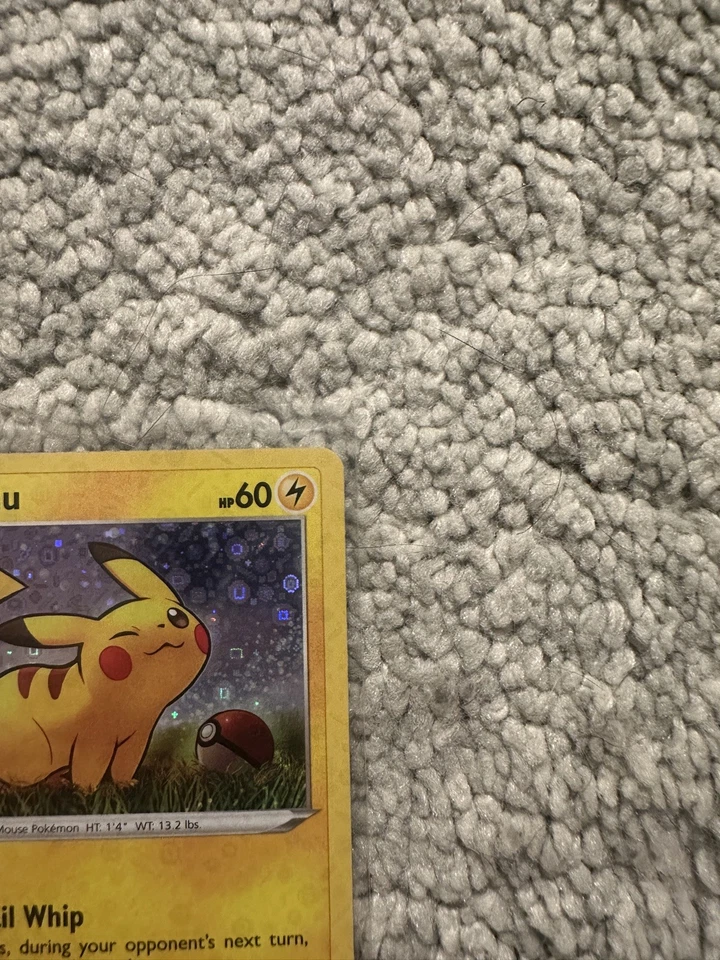 General Mills Pikachu SWSH039 25 Aniversario Estampado Promo Casi Como Nuevo Casi Nuevo Foto 3 de 4