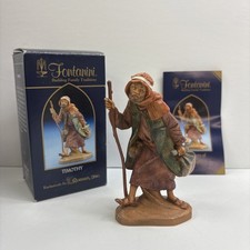 FONTANINI  TIMOTHY 2005 NATIVITY VILLAGE 5  FIGURE 52571 Box and Card