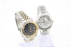 F x2 Vintage Gents Quartz Seiko Kinetic Inc SQ100 5M22, Auto Relay 3J22 Etc
