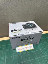 Canon EOS Rebel T100 DSLR EF-S 18-55mm f/3.5-5.6 III Lens 18MP Wi-Fi w/ 32GB SD