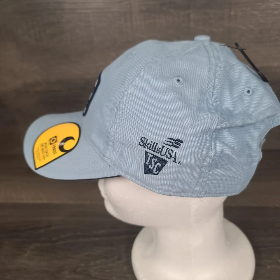 Кепка Carhartt Support The Trades светло-голубая ограниченный выпуск - Изображение 3 из 4