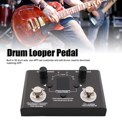Drum Loorer Metal Pedal Mit 11 Minuten Aufnahme Für Musiker Und