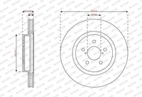2X Bremsscheibe Vorderachse FüR Subaru XV Impreza SchräGheck