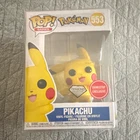 Funko Pop! Games Pokémon Pikachu #553 Diamond Collection GameStop Exclusive