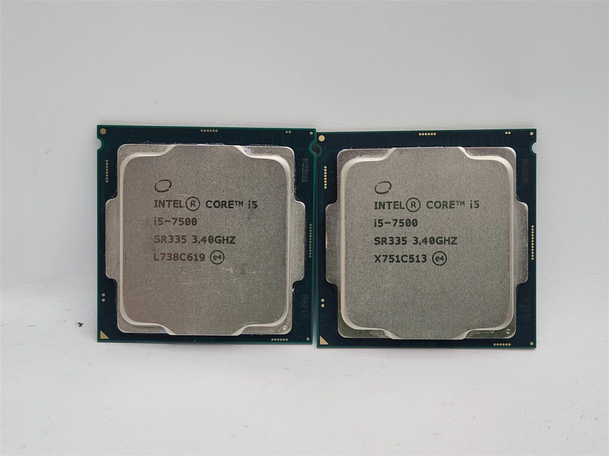 Intel Core i5-7500 Processor Model Computer Processors (CPUs) for