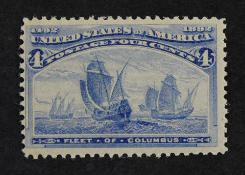 CKStamps: US Stamps Collection Scott#233 4c Columbian Mint NH OG