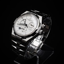 Vacheron Constantin Overseas Dual Time 42mm with White Dial, Ref. 47450 w/ B&P 4