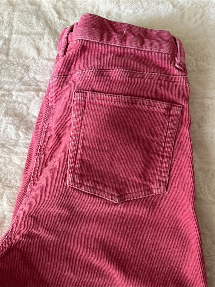 JONES NEW YORK-VTG PINK Stretch corduroy jeans Soft VelvetyStraight Leg PERFECT - Image 3 of 4