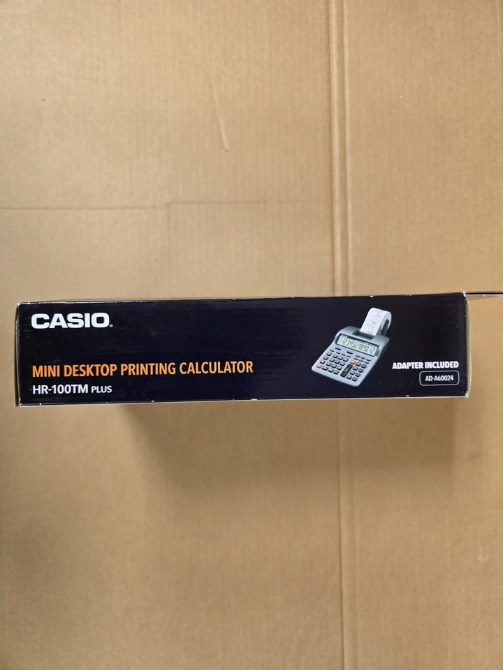 Casio HR-100TM Plus Mini Desktop Printing Calculator - Image 4 of 4