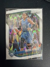 2025 Panini Prizm WNBA - Maya Moore #135 White Seismic Prizm Lynx