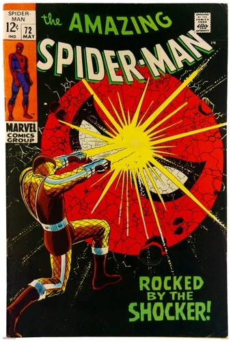Amazing Spider-Man #72 1969 Marvel Comics VG/FN Comic Book Shocker