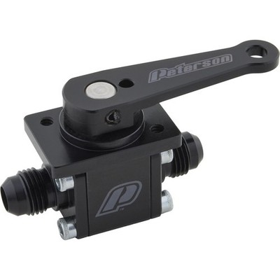 Peterson Fluid Systems 09-0910 Panel Mount Fuel Shut Off Valve, AN6