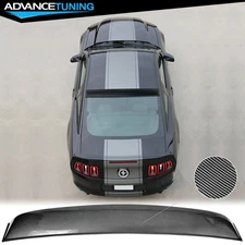Fits 05-14 Ford Mustang Coupe 2DR Carbon Fiber Print Rear Top Roof Spoiler Wing