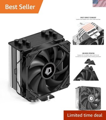 SE-224-XTS CPU Cooling Solution - 4 Heatpipes, 28.9dB, Perfect for Gamers