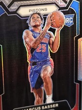 MARCUS SASSER | RC | Silver Prizm | 2023-24 Panini Prizm #174 | Detroit Pistons 