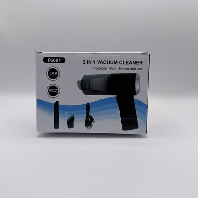 2 IN Mini Wireless Rechargeable Portable Vacuum Cleaner Home And Car New Boxed