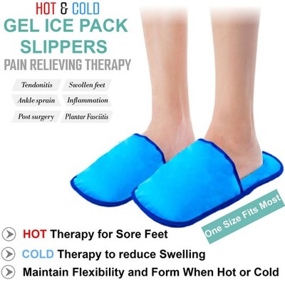Heiße & kalte Hausschuhe für Plantarfasziitis, Schwellungen, Arthritis & Neuropathie - UK