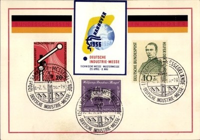 Postcard Hanover, German Industrial Fair, Technical Fair, Sample Fair - 11611120