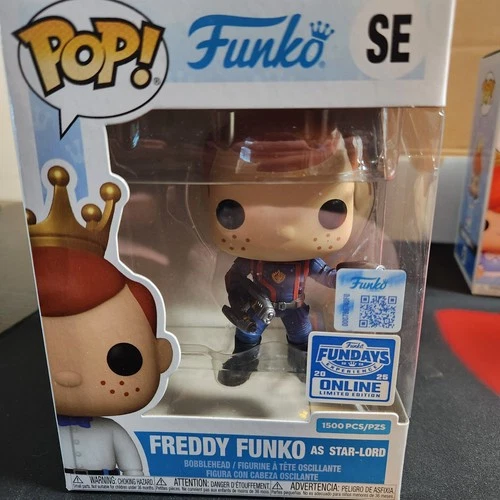 Funko Pop! Fundays 2025 Freddy Funko As Star-Lord LE /1500 Rare Marvel 🔥