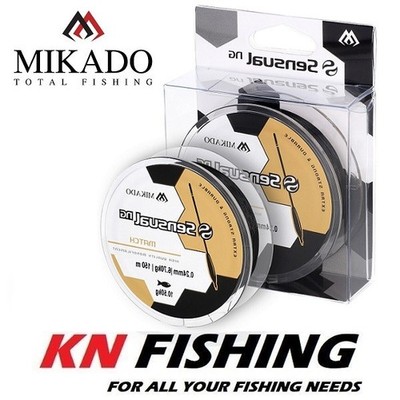 MIKADO SENSUAL MATCH Fishing Line 150m Black 0.18mm