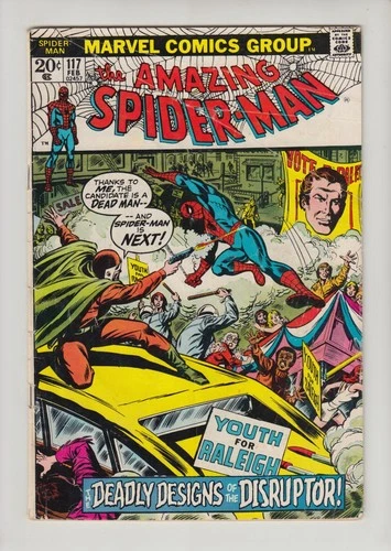 AMAZING SPIDER-MAN #117 GD/VG 3.0 MARVEL COMICS 1973