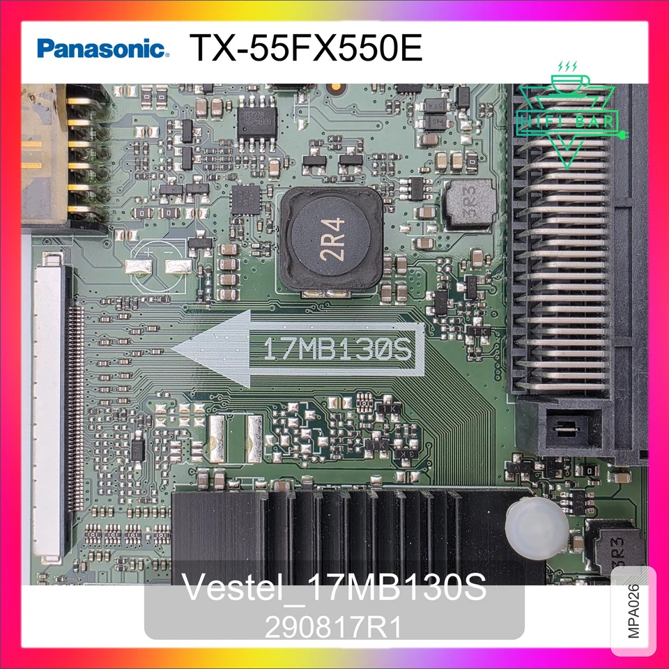 ✅ Carte Mère pour TV Panasonic TX-55FX550E Vestel 17MB130S 290817R1 ✅ - Photo 3/4