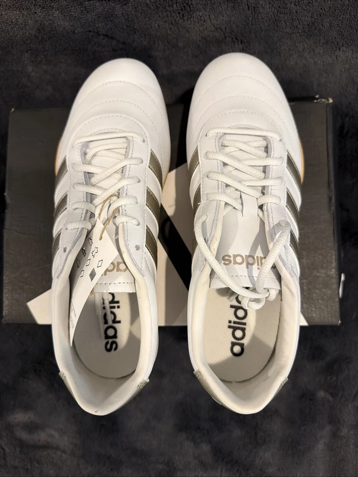 adidas Grand Court Lo JQ9685 Women’s Size 8 White/Gold/Gum NIB - Image 4 of 4