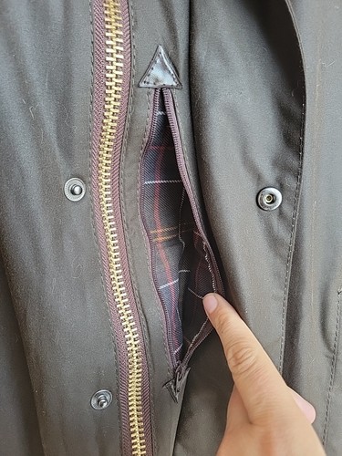 Barbour Classic Beaufort Waxed Cotton Men's Jacket MWX0002OL9850 Olive 50 (NWI) - Picture 7 of 21