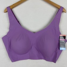 New Bali Comfort Revolution Easylite Wireless Bra - Size 3XL - Purple - DF3496