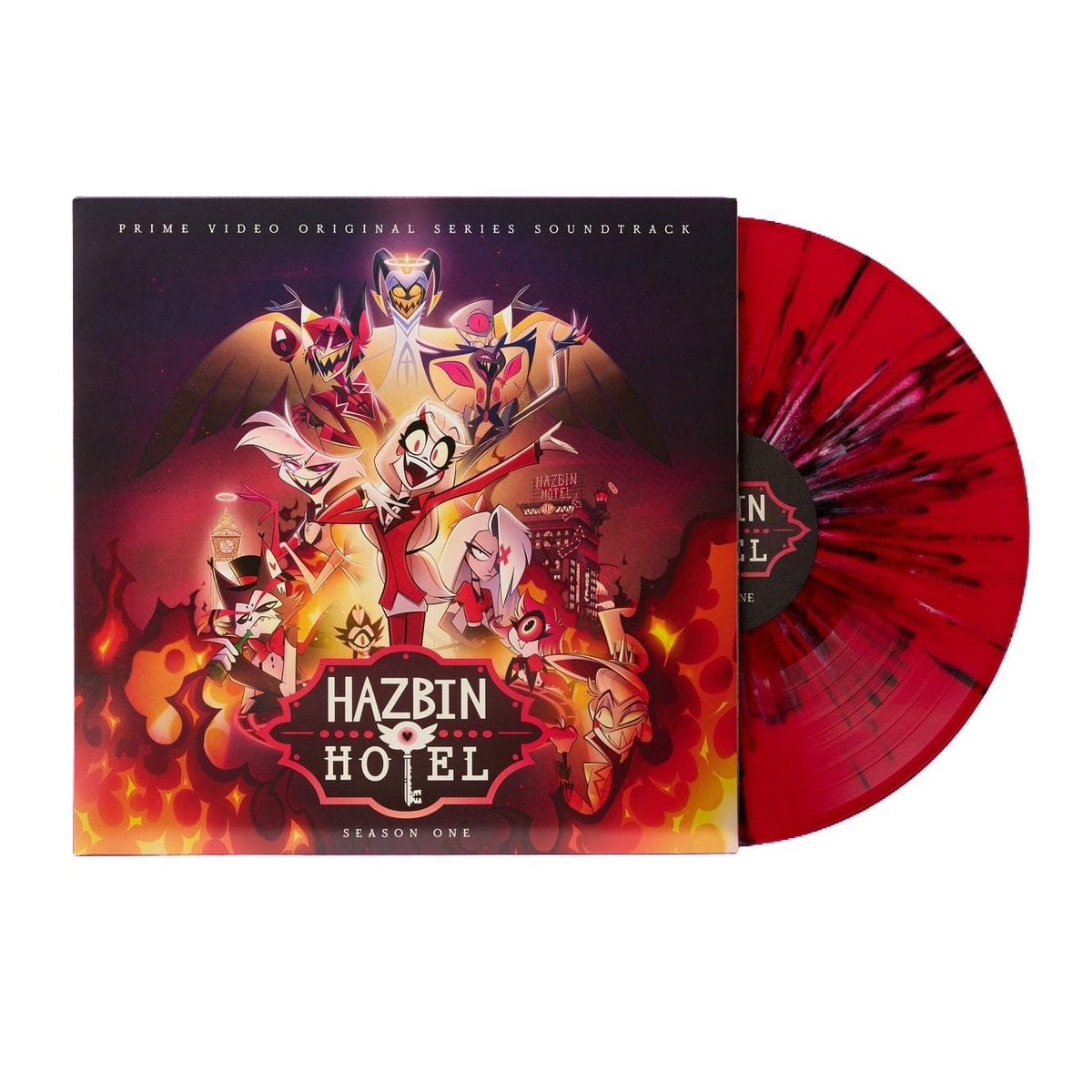 Hazbin Hotel One Original Series Soundtrack Radio Demon Red Black