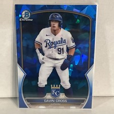 2023 Bowman Chrome Prospects Sapphire Gavin Cross Kansas City Royals #BCP-109