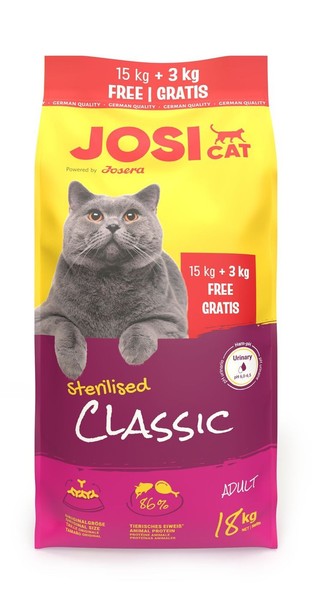 Josicat Sterilised Classic | 15+3Kg Super Sparpack-image