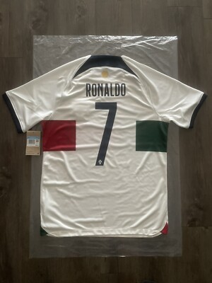 2022/23 Portugal Away Jersey #7 Ronaldo CR7 Medium Nike World Cup