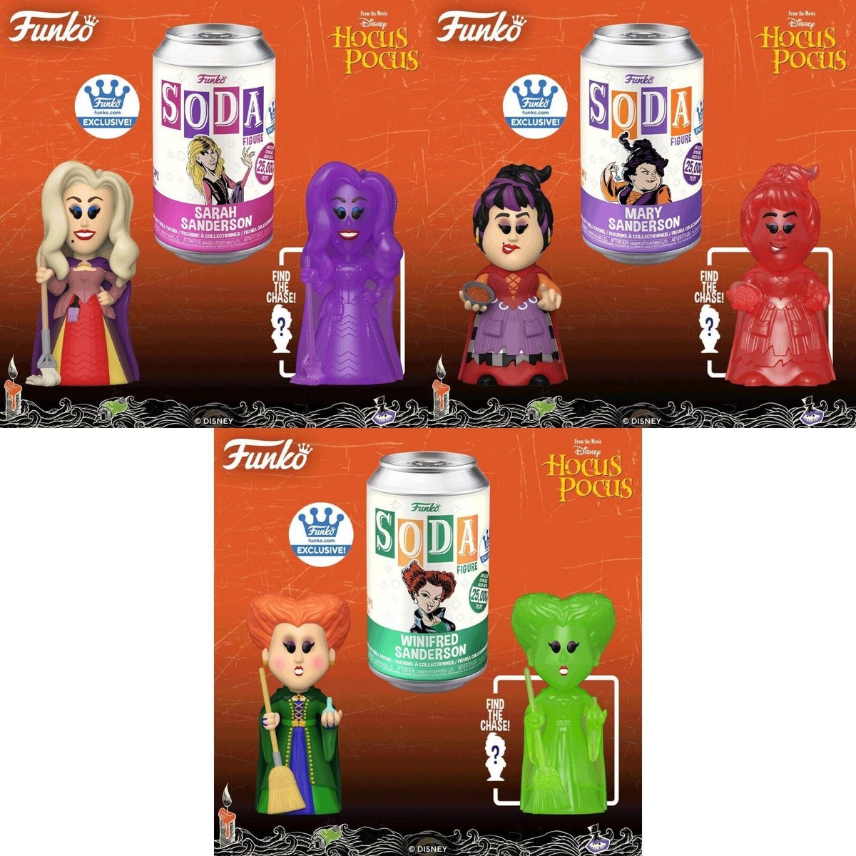 FUNKO POP HOCUS POCUS ホーカスポーカス 3体 560 Funko POP! Movie Moments - Hocus Pocus Vinyl Figure Set