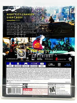 Cyberpunk 2077 - PS4 - Brand New | Factory Sealed